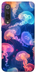 Чехол Neon jellyfishes для Xiaomi Mi 9 SE