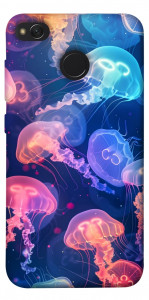 Чехол Neon jellyfishes для Xiaomi Redmi 4X