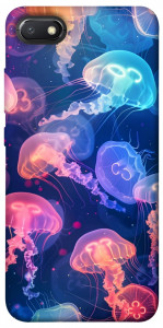 Чехол Neon jellyfishes для Xiaomi Redmi 6A