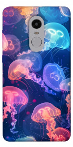 Чохол Neon jellyfishes для Xiaomi Redmi Note 4X