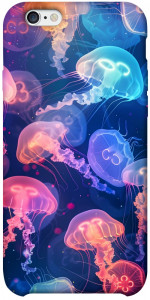 Чохол Neon jellyfishes для iPhone 6 plus (5.5'')