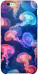 Чохол Neon jellyfishes для iPhone 6S Plus