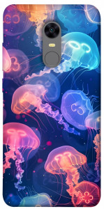 Чехол Neon jellyfishes для Xiaomi Redmi 5 Plus
