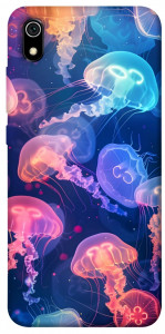Чехол Neon jellyfishes для Xiaomi Redmi 7A