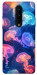 Чехол Neon jellyfishes для OnePlus 8