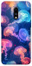 Чохол Neon jellyfishes для OnePlus 7