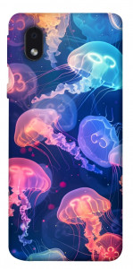 Чехол Neon jellyfishes для Samsung Galaxy A01 Core