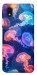 Чехол Neon jellyfishes для Galaxy M01 Core