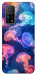 Чехол Neon jellyfishes для Xiaomi Mi 10T