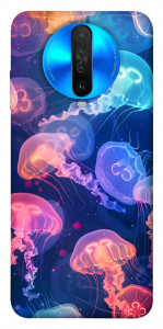 Чехол Neon jellyfishes для Xiaomi Redmi K30