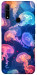 Чехол Neon jellyfishes для Oppo A31