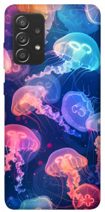 Чехол Neon jellyfishes для Samsung Galaxy A72 4G
