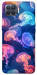 Чехол Neon jellyfishes для Oppo Reno 4 Lite