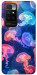 Чехол Neon jellyfishes для Xiaomi Redmi 10
