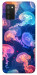 Чохол Neon jellyfishes для Galaxy A03s