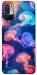 Чехол Neon jellyfishes для Xiaomi Redmi Note 10 5G