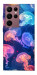 Чохол Neon jellyfishes для Galaxy S22 Ultra