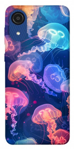 Чехол Neon jellyfishes для Galaxy A03 Core