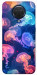 Чехол Neon jellyfishes для Nokia G10