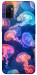 Чохол Neon jellyfishes для Oppo A32