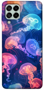 Чохол Neon jellyfishes для Galaxy M53