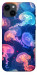 Чохол Neon jellyfishes для iPhone 14 Plus