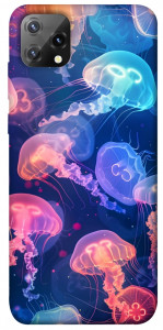 Чехол Neon jellyfishes для Blackview A55