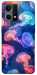 Чехол Neon jellyfishes для Oppo Reno 7 4G