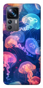 Чохол Neon jellyfishes для Xiaomi 12T
