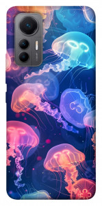 Чехол Neon jellyfishes для Xiaomi 12 Lite