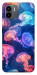 Чехол Neon jellyfishes для Xiaomi Redmi A1