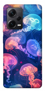 Чохол Neon jellyfishes для Xiaomi Redmi Note 12 Pro 5G