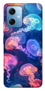 Чехол Neon jellyfishes для Xiaomi Redmi Note 12 5G
