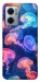 Чехол Neon jellyfishes для Xiaomi Redmi Note 11E