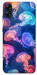 Чехол Neon jellyfishes для Galaxy A04e
