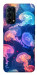 Чехол Neon jellyfishes для Oppo Reno 5 4G