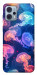 Чехол Neon jellyfishes для Motorola Moto G23