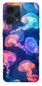 Чехол Neon jellyfishes для Realme 9 Pro+