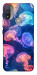 Чехол Neon jellyfishes для Мotorola Moto E20
