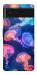 Чехол Neon jellyfishes для Google Pixel 6