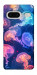 Чехол Neon jellyfishes для Google Pixel 7