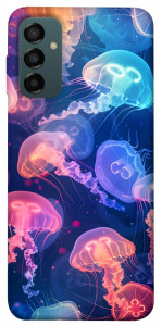 Чехол Neon jellyfishes для Galaxy M14 5G