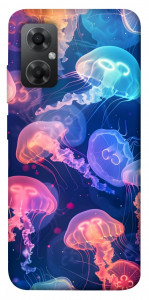 Чехол Neon jellyfishes для Xiaomi Redmi Note 11R