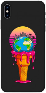 Чехол Ice cream planet для iPhone X
