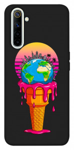 Чехол Ice cream planet для Realme 6