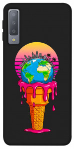 Чехол Ice cream planet для Galaxy A7 (2018)
