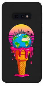 Чехол Ice cream planet для Galaxy S10e