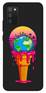 Чехол Ice cream planet для Galaxy A02s