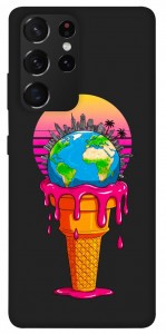 Чехол Ice cream planet для Galaxy S21 Ultra