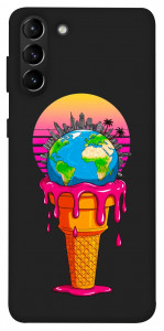 Чехол Ice cream planet для Galaxy S21+